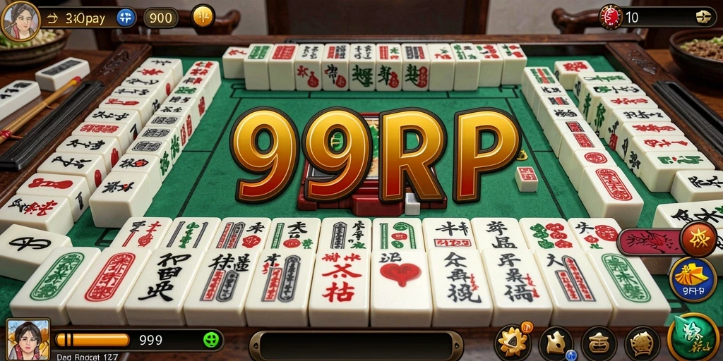 Gameplay seru Mahjong di 99RP dengan desain grafis menawan.