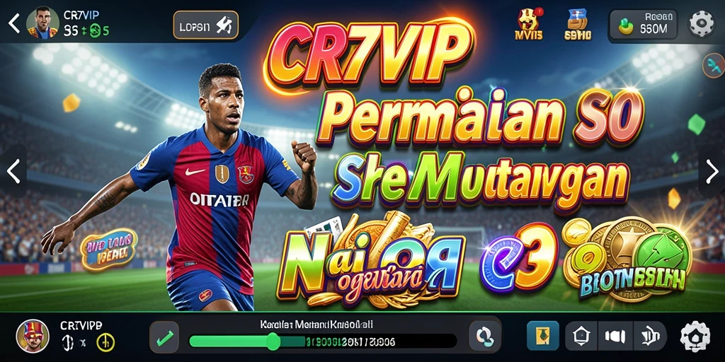 Tampilan gameplay CR7VIP yang seru dan mengasyikkan.
