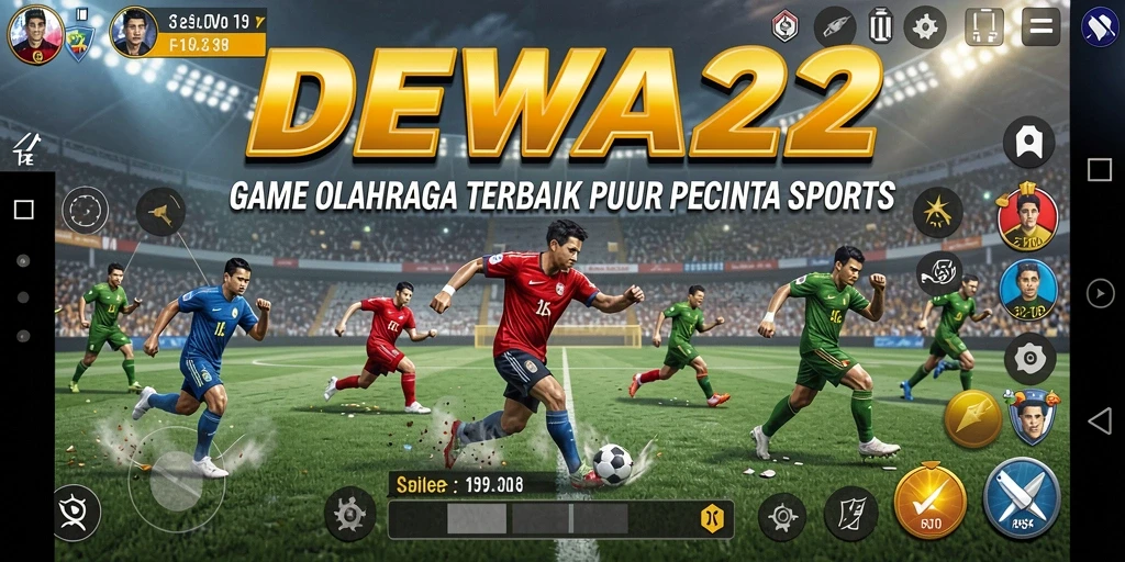 Tampilan screenshot gameplay mendebarkan dari DEWA22.
