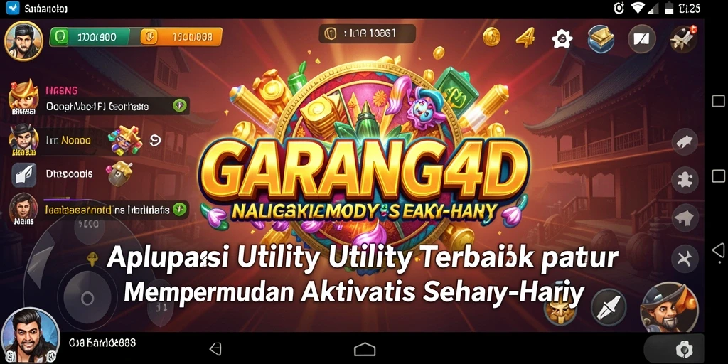 Tampilan antarmuka GARANG4D yang modern dan mudah digunakan.