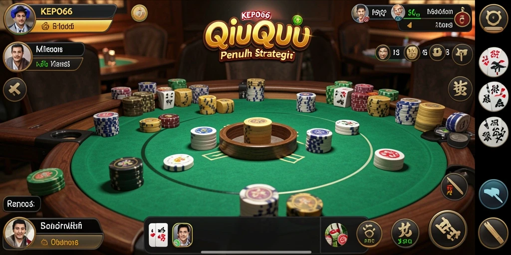 Tampilan screenshot utama KEPO66 menampilkan gameplay QiuQiu yang seru.