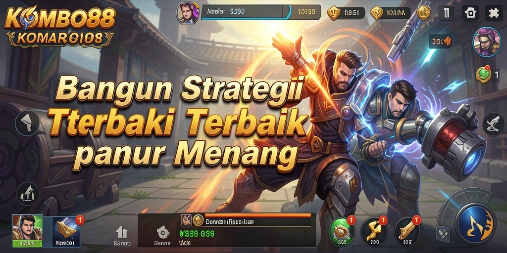 Tampilan gameplay KOMBO88 yang mendebarkan dan penuh strategi.