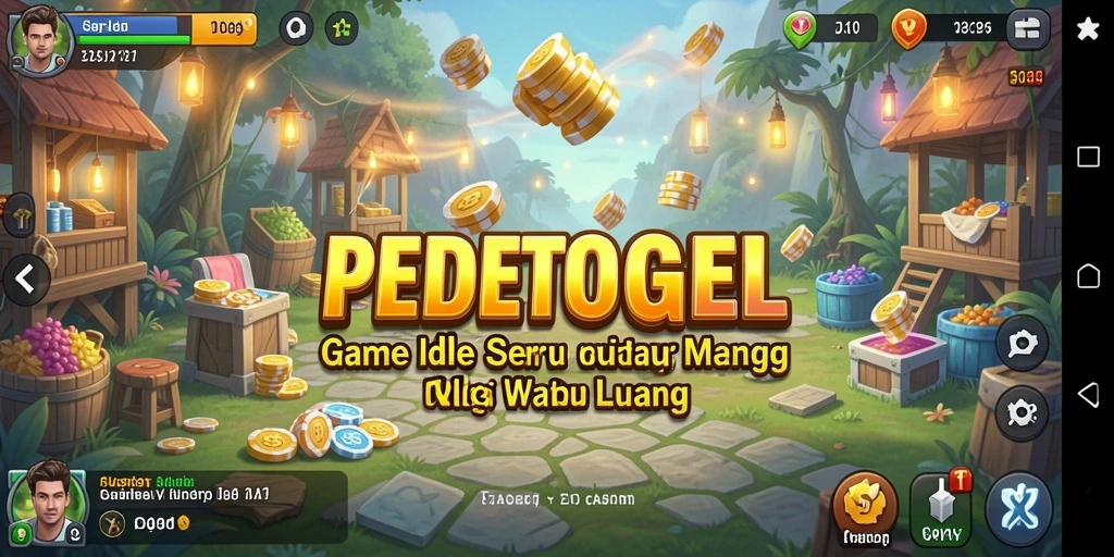 Tampilan gameplay seru dan sederhana di PEDETOGEL.
