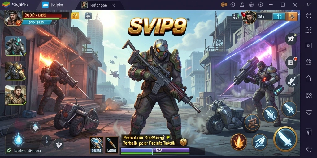 Tampilan luar biasa dari gameplay strategi di SVIP9.